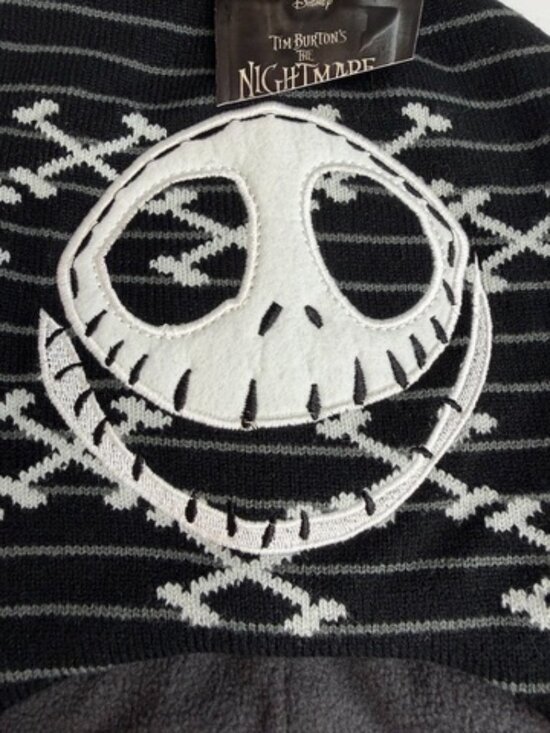 Jack Skellington Hat Women Face Braid Nightmare Christmas Disney Work Party Ne main image 12